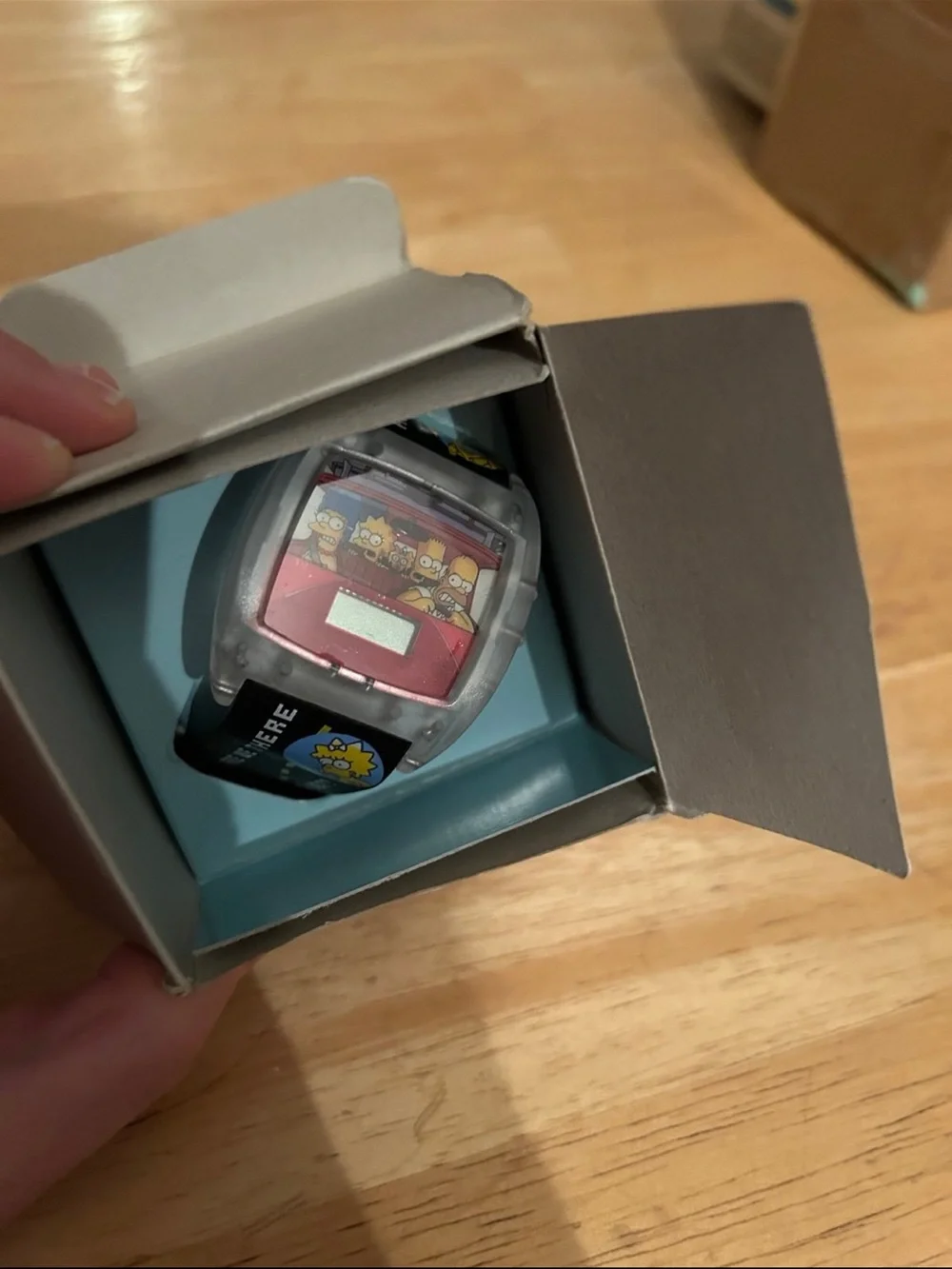 The Simpsons vintage watch Burger King 2002